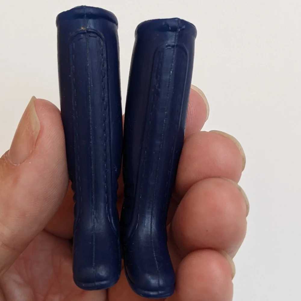 Vintage Mego‎ 1977 Charlie’s Angels Blue Boots 8.5” Doll Hasbro
